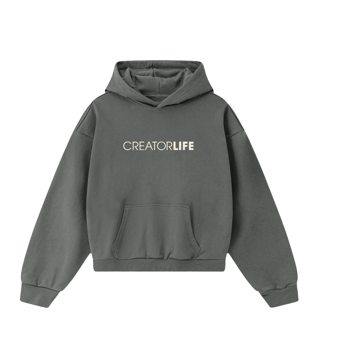 CREATORLIFE KNITTED HOODIE