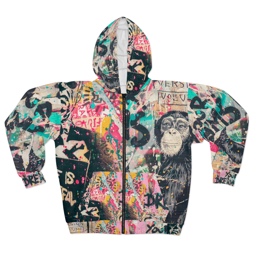 GRAFFITI ZIP-UP