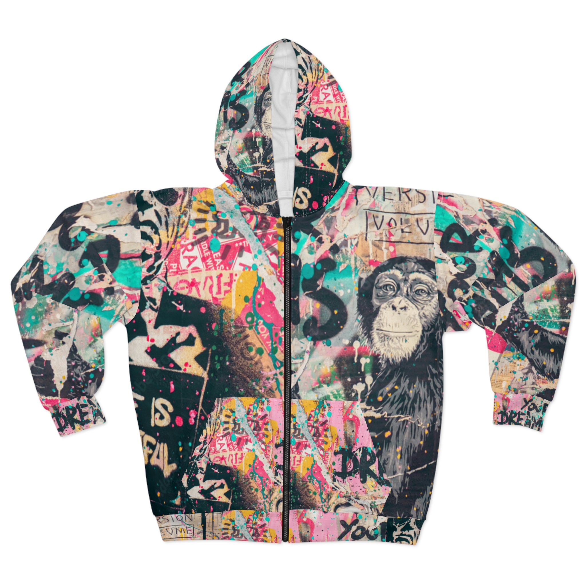 GRAFFITI ZIP-UP