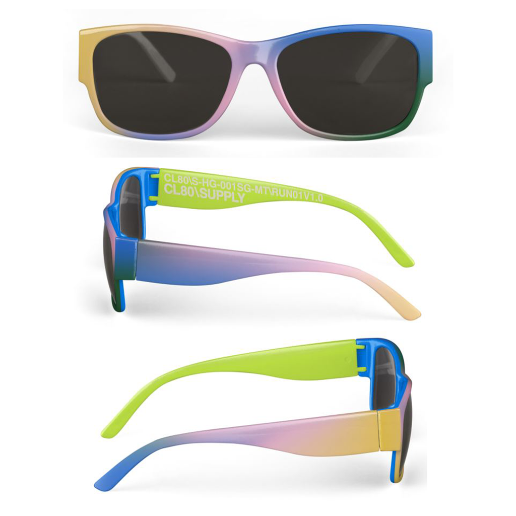 CL80\SUPPLY MAGAZINE ST SUNGLASSES CL80\S-HG-001SG-MT\RUN01V1.0